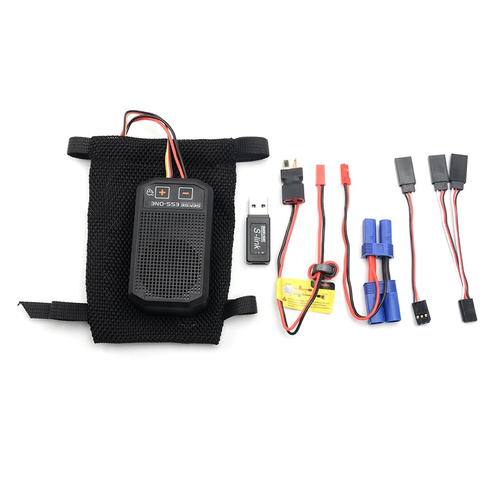 ESS-ONE Plus Fahrzeug-Motor-Sound-Simulator-Lautsprecher für Losi 1/4 Promoto-MX RC Motorrad