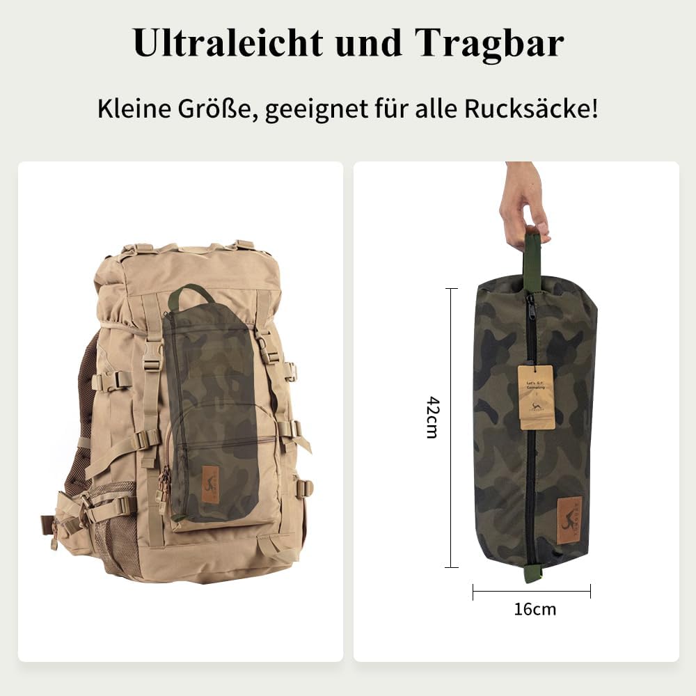 TOMOUNT Feldbett Ultraleichtes 190x70cm Camp Klappbett aus Aluminium Kompaktes Campingliege einfach