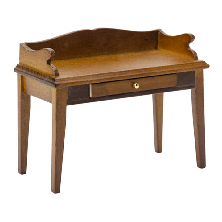 Supvox Miniatur-schreibtischmodell Aus Holz Miniatur-möbel Für Puppenhaus Winziger Holzschreibtisch