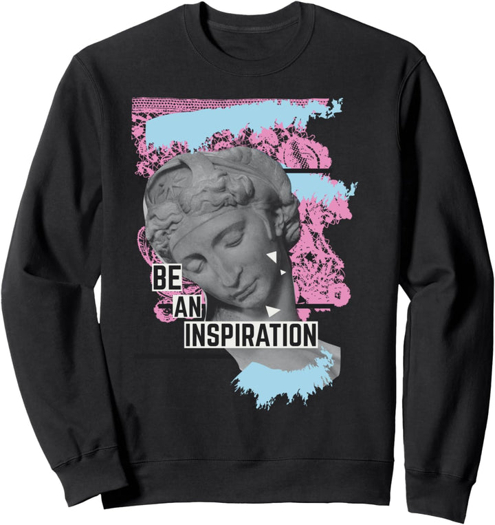 Vaporwave Ästhetische Retro-Kleidung 80er 90er griechische Sweatshirt