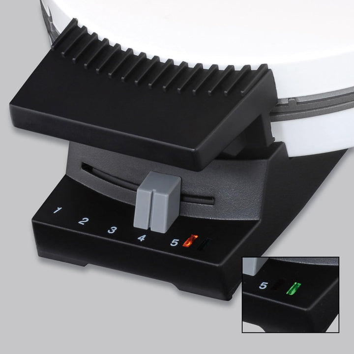 Cloer 271 Hörncheneisen für hauchdünne, knusprige Hörnchen, 800 W, Backfläche 15 cm Durchmesser, stu