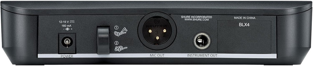 Shure BLX14/SM31 UHF Wireless Mikrofonsystem - Perfekt für Fitness, Aerobic - 14-Stunden-Batterielau