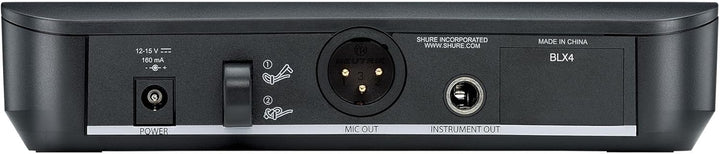 Shure BLX14/SM31 UHF Wireless Mikrofonsystem - Perfekt für Fitness, Aerobic - 14-Stunden-Batterielau