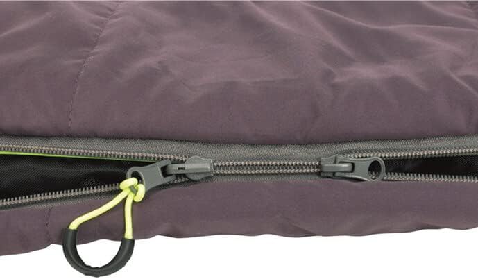 Outwell Contour Schlafsack, Dark Purple, rechts