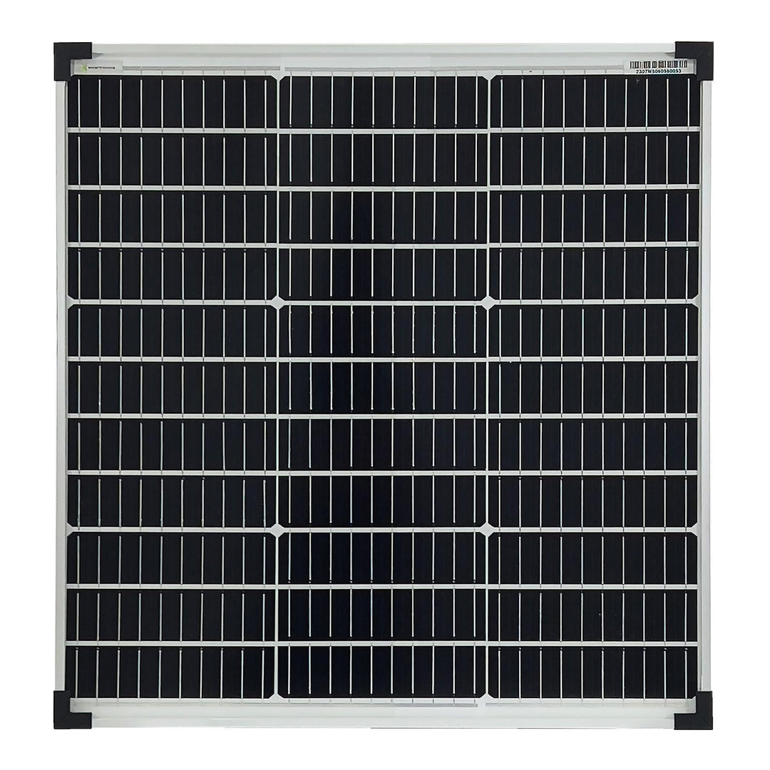 60 Watt Mono Solarmodul 10 Busbars 210mm Zellformat Solarpanel