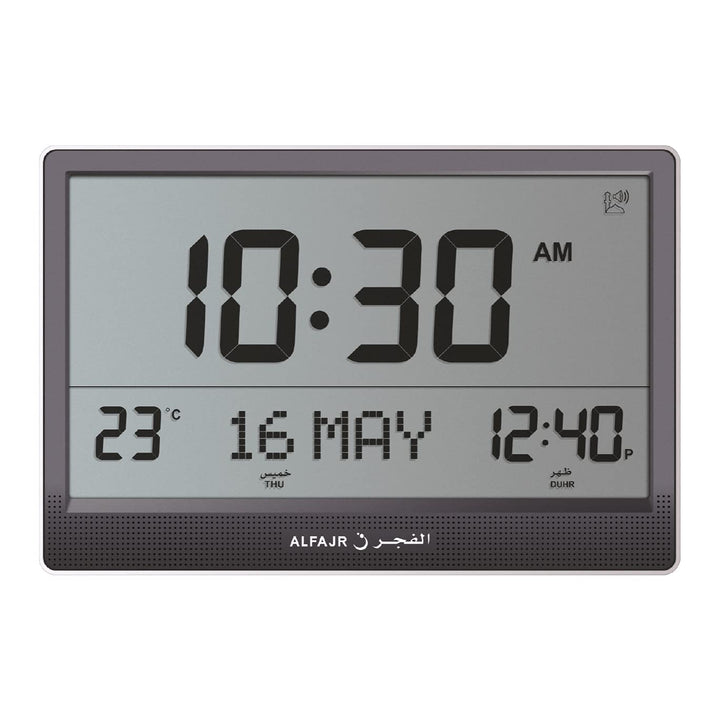 ALFAJR WANDUHR MAXIFORMAT MIT 15" DISPLAY