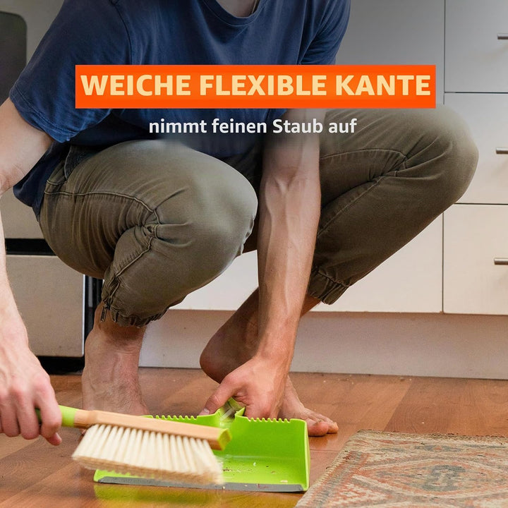 Full Circle Clean Team Kehrschaufel, Plastik, Weiss &amp; Grau, Regular Weiss &amp; Grau Regular, Weiss &amp; Gr
