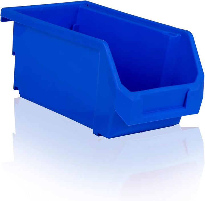 36er Set Sichtlagerkästen PK281413 Kunststoffkästen aufhäng- u. stapelbar | Sichtkästen Lagerboxen L