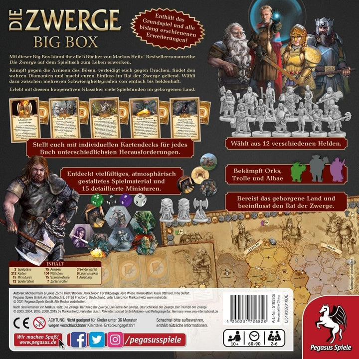 Pegasus Spiele 51933G - Die Zwerge Big Box Single