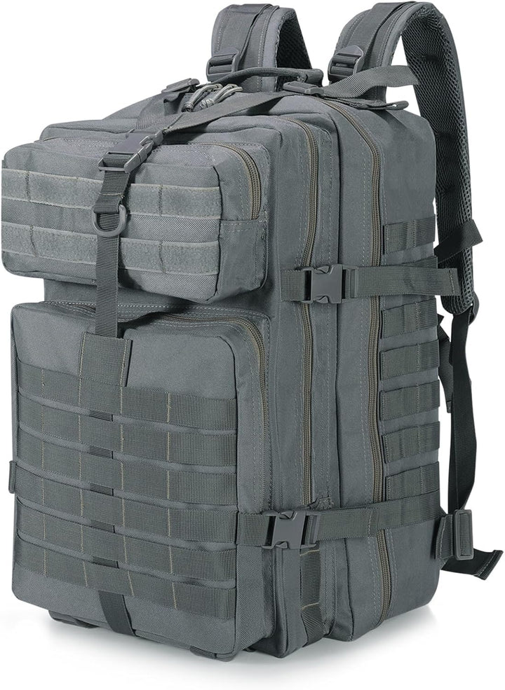 SHANNA Trekkingrucksack, Wanderrucksäcke Militärrucksack 45L Armee Rucksack MOLLE Assault Pack Takti