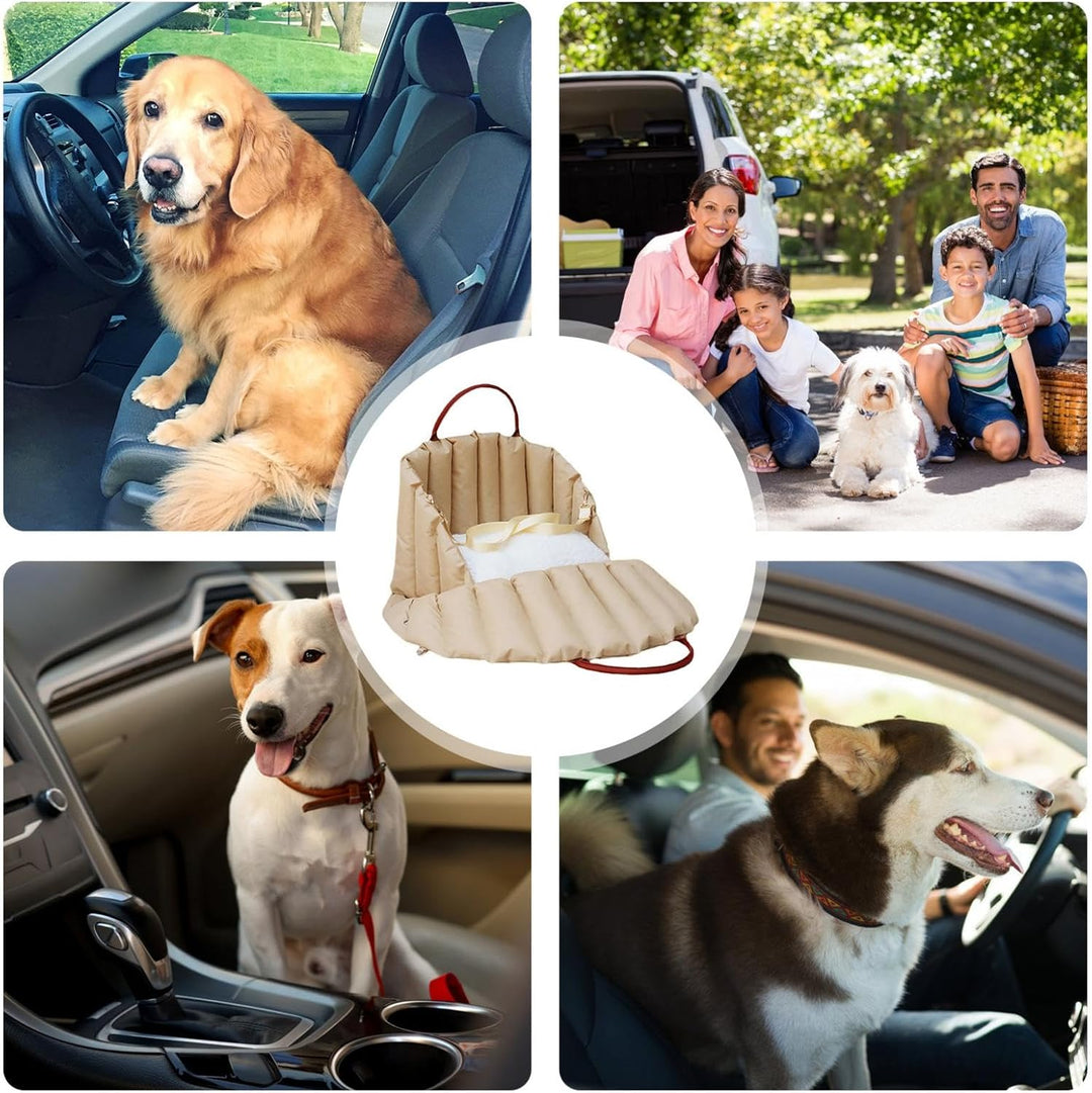 Hundeautositz, Autofahrsitz für Hunde, Puppy Cats Sitzerhöhungen, Hundebett für Auto und Zuhause, Si