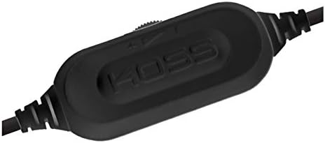 Koss KPH25 Schwarze Ohrhörer-Kopfhörer (Ohrhörer, Kopfband, Kabel, 80-20000 Hz, 1,2 m, Schwarz)