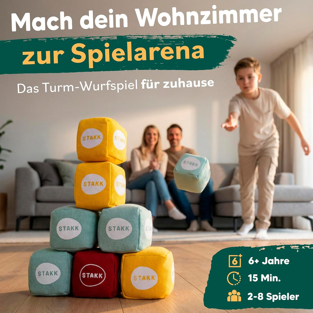 Das Neue Outdoor-Wurfspiel für Kinder & Erwachsene | Boccia-Boule mit modernem Twist | spannendes Ga