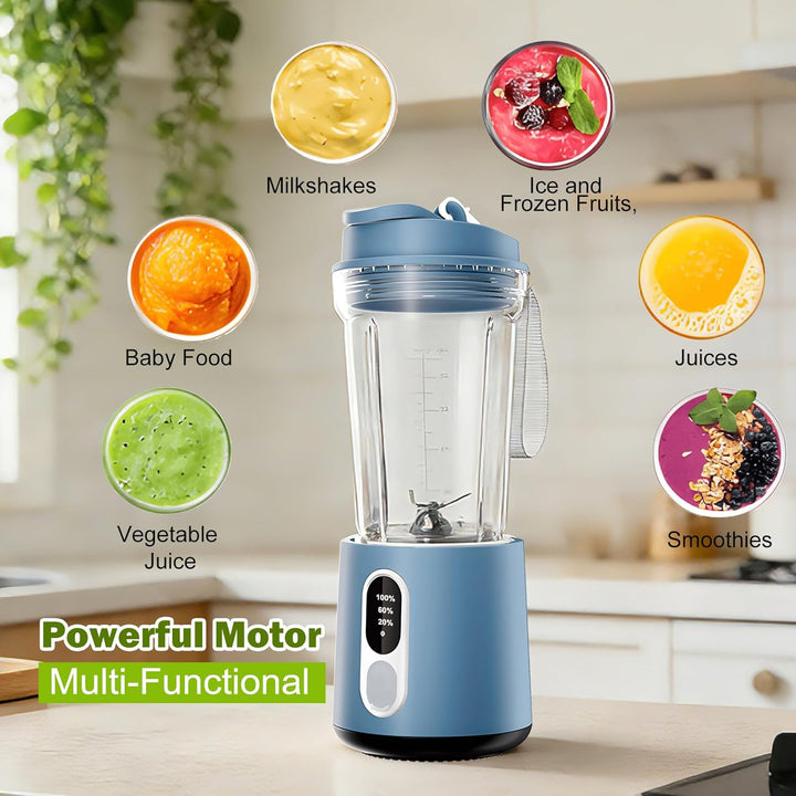 Tragbarer Mixer Smoothie Maker Standmixer - 300 Watt Mini Mixer, Mini Blender, Smoothie Maker to go,