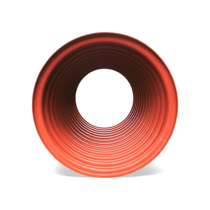 Drainagerohr Wellrohr DN400/1m KG Rohr 2x DN110 Drainageschacht Sickerschacht Deckel Hofablauf gewel