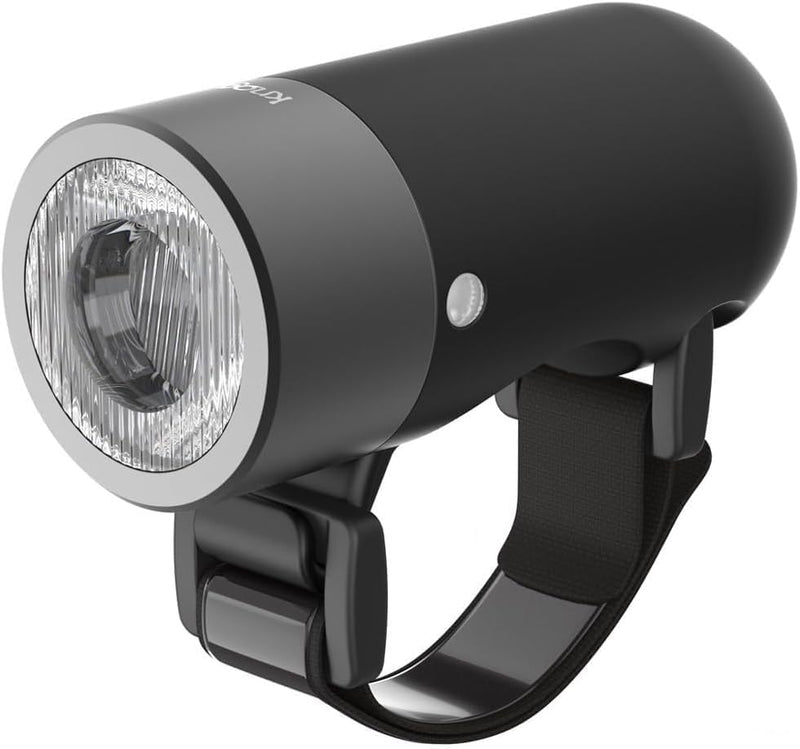 Knog Plug Fahrradlampen LED-Frontlicht od. Rücklicht StVZO, schwarz rot grau, Schwarz