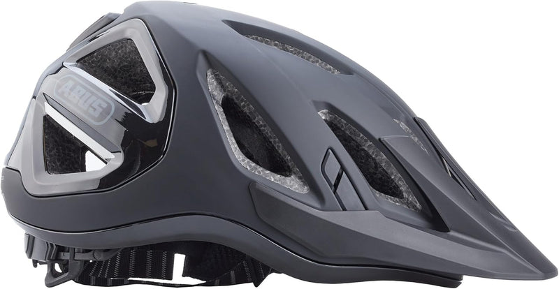 ABUS Stadthelm Urban-I 3.0 ACE - sportlicher Fahrradhelm mit LED-Rücklicht, verlängertem Schirm und