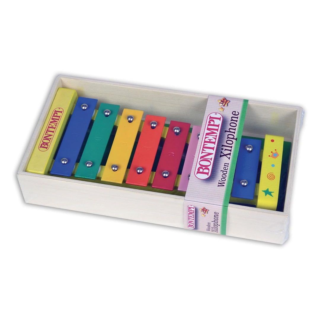 Bontempi | RainbowChimes: Xylophon mit 8 farbigen metallischen Noten für funkelnde Melodien, 240x110