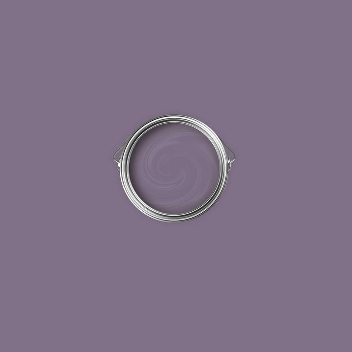New Walls Premium Wandfarbe Violett, Mauve Liquid Luxury Dispersionsfarbe für Innenräume – 1 L 1000