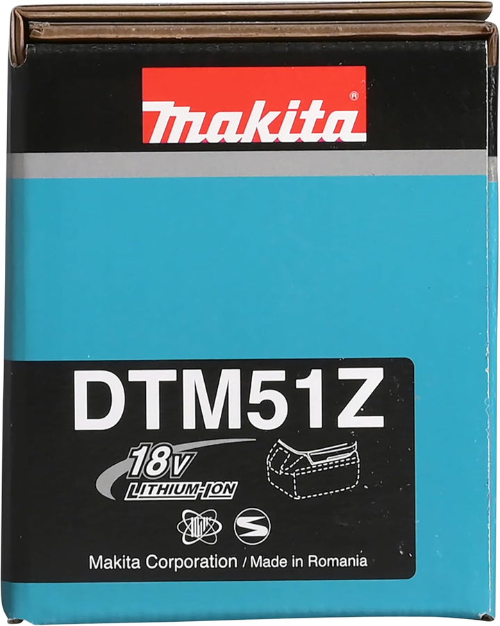 Makita DTM51Z Akku-Multifunk.Werkzeug 18,0 V (ohne Akku, ohne Ladegerät, ohne Zubehör), Blau, 1