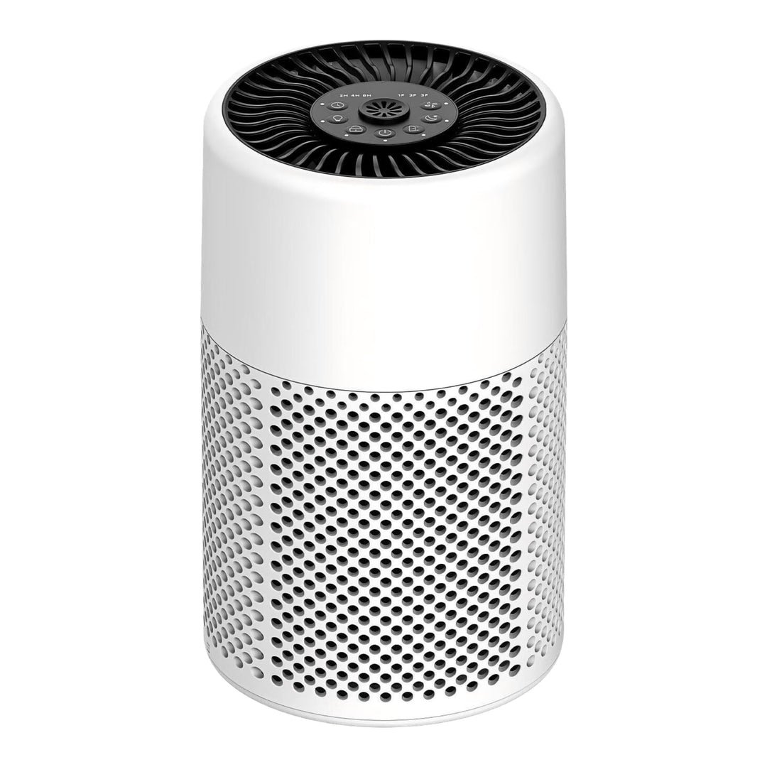 CHIVALZ Luftreiniger für Schlafzimmer, Allergiker mit Aromatherapie, Creme | Air Purifier mit HEPA-F