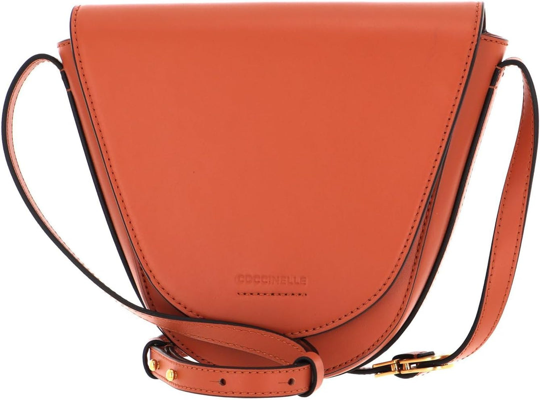 Coccinelle Josephine Smooth Crossbody Chestnut