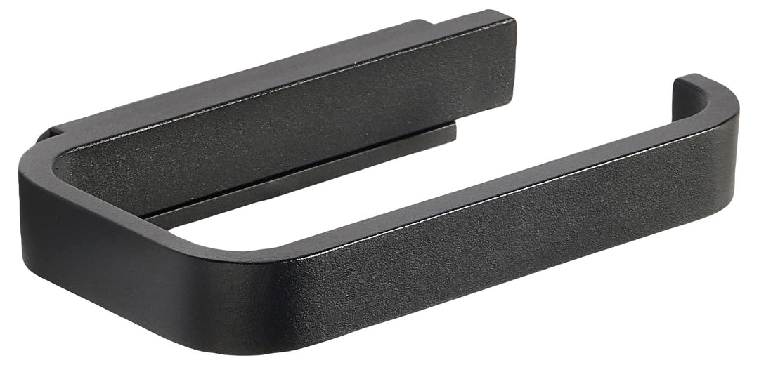 Zone Denmark Rim Halter für Toilettenpapier, 14,6 x 8,4 x 2 cm, Schwarz Black, Black