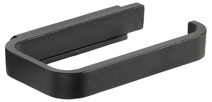 Zone Denmark Rim Halter für Toilettenpapier, 14,6 x 8,4 x 2 cm, Schwarz Black, Black