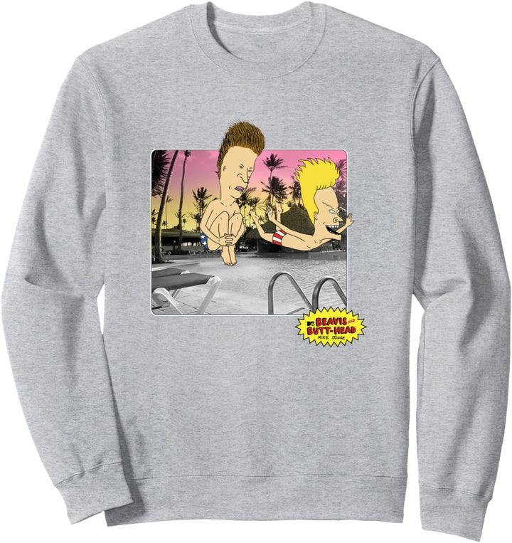 Beavis and Butt-Head Swim Sweatshirt