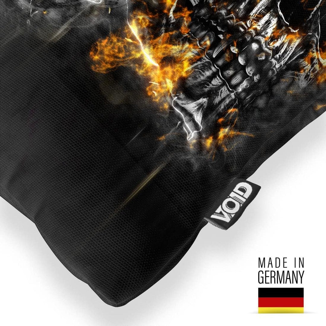 VOID Totenköpfe Hard Rock Kissenbezug Kissenhülle Sofakissen Kissen Deko Outdoor-Kissen Dekokissen,