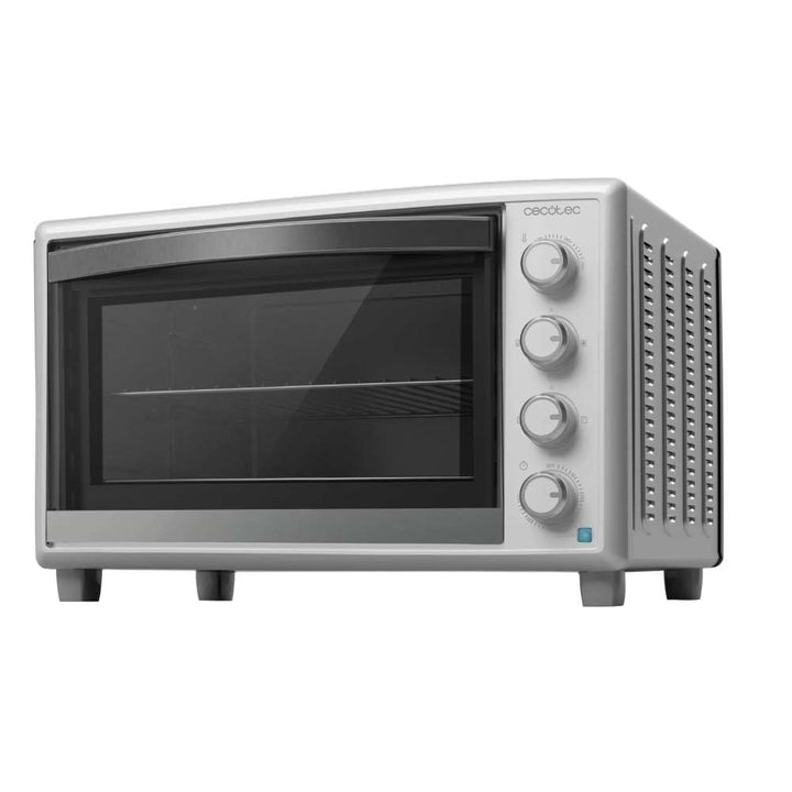 Cecotec Tischkonvektionsofen 60 Liter Bake&amp;Toast 6090 White Gyro. 2200 W, Innenbeleuchtung, 12 Funkt