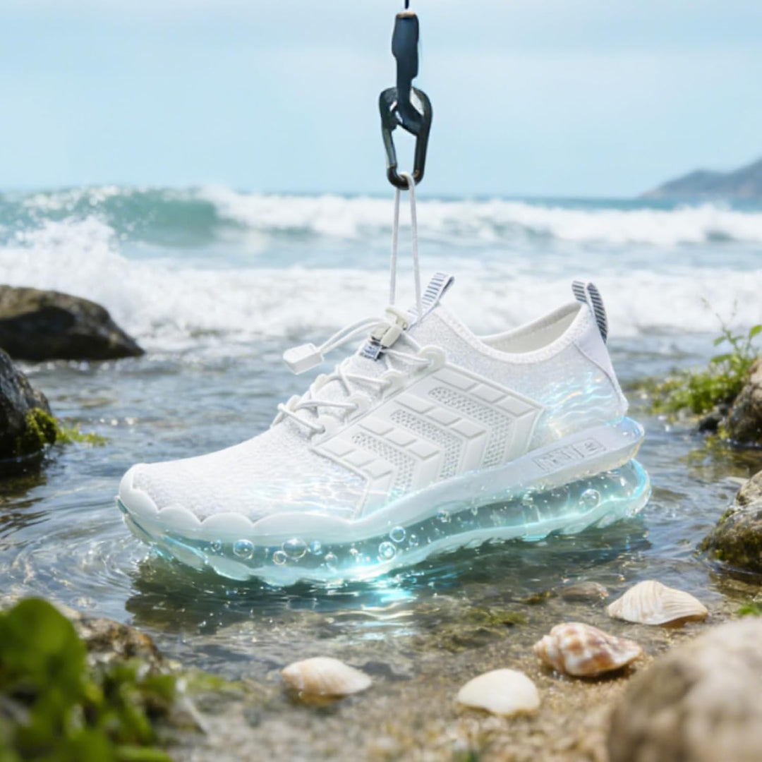 IceUnicorn Barfuss Schuhe Damen Walkingschuhe Barfussschuhe Herren Anfänger Bequeme Atmungsaktiv Ges