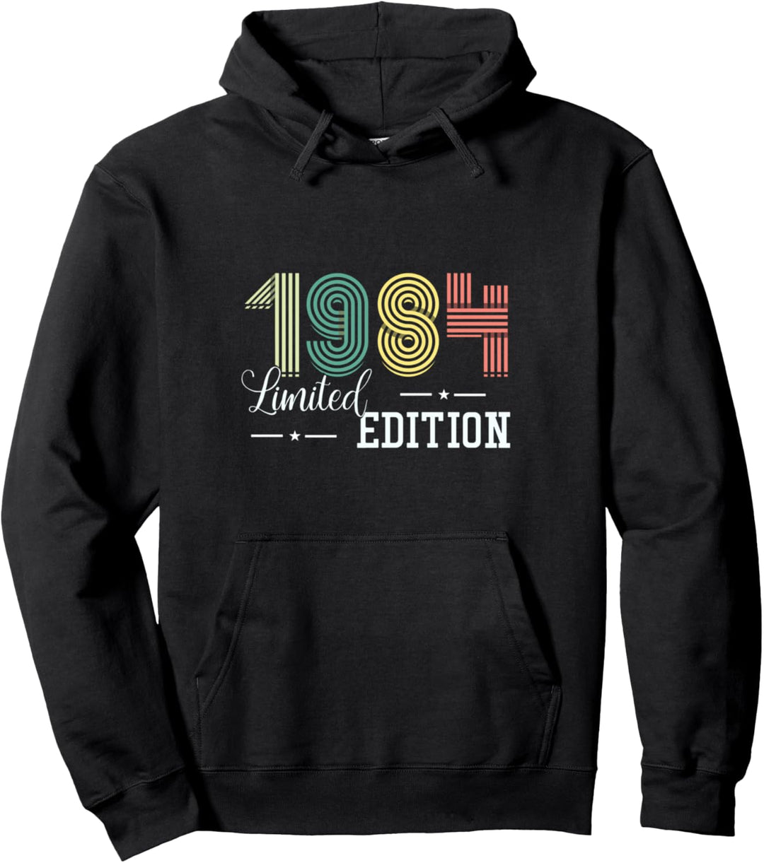1984 Birth Year Limited Edition Birthday Gift Pullover Hoodie