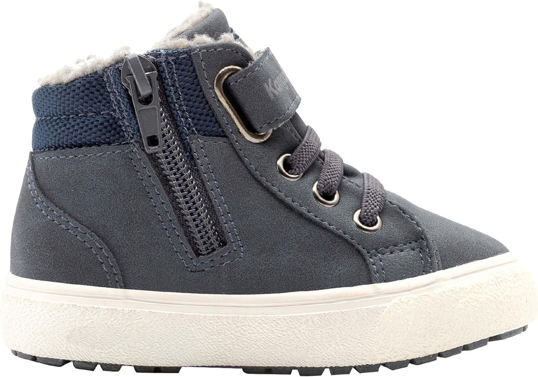 KangaROOS Jungen K-Ten Kangu Sneaker Blau Dark Navy Grey 423 21 EU, Blau Dark Navy Grey 423 21 EU