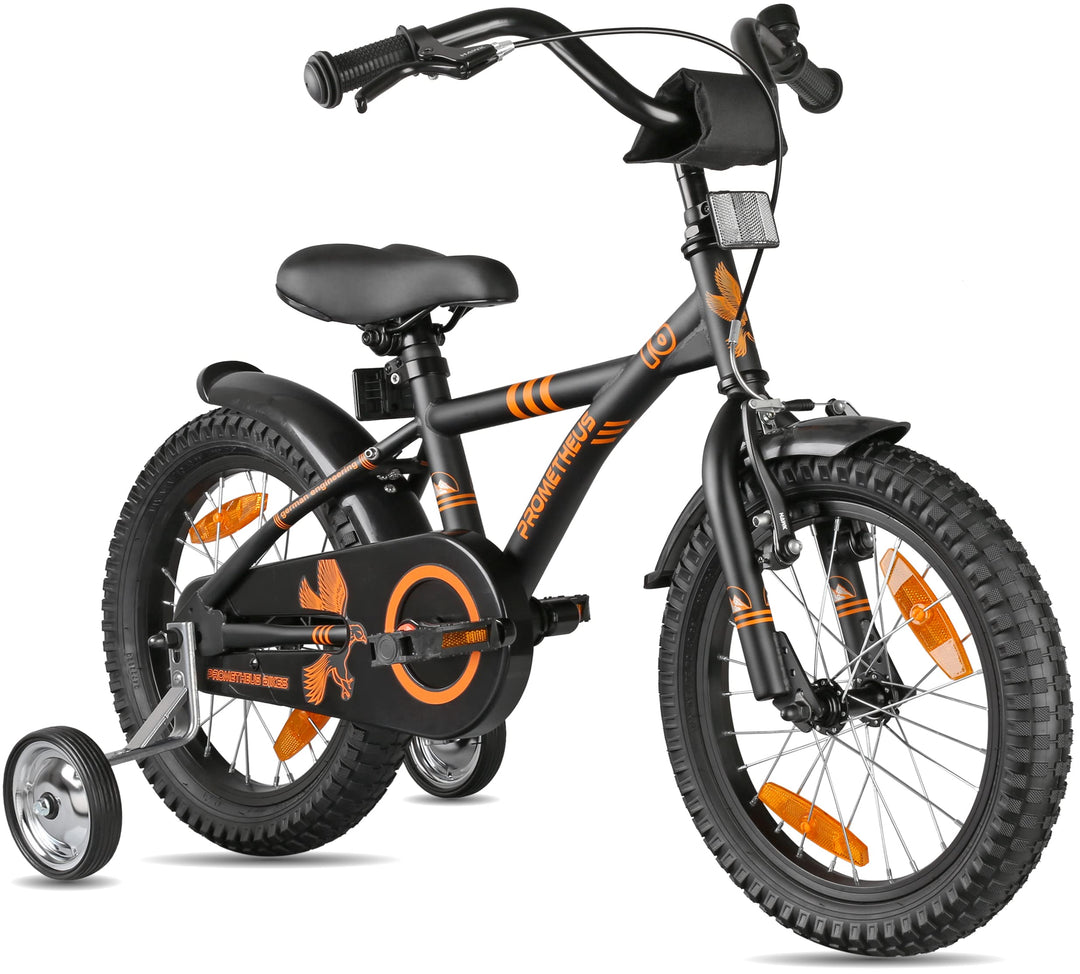 PROMETHEUS BICYCLES Kinderfahrrad 16 Zoll ab 5 Jahren - Kinder Fahrrad Mädchen Jungen Fahrrad Kinder
