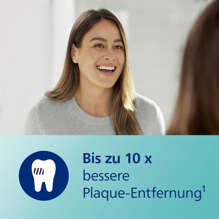 Philips DiamondClean Elektrische Zahnbürste - Schallzahnbürste mit 4 Putzprogrammen, Timer, Rosa, 1