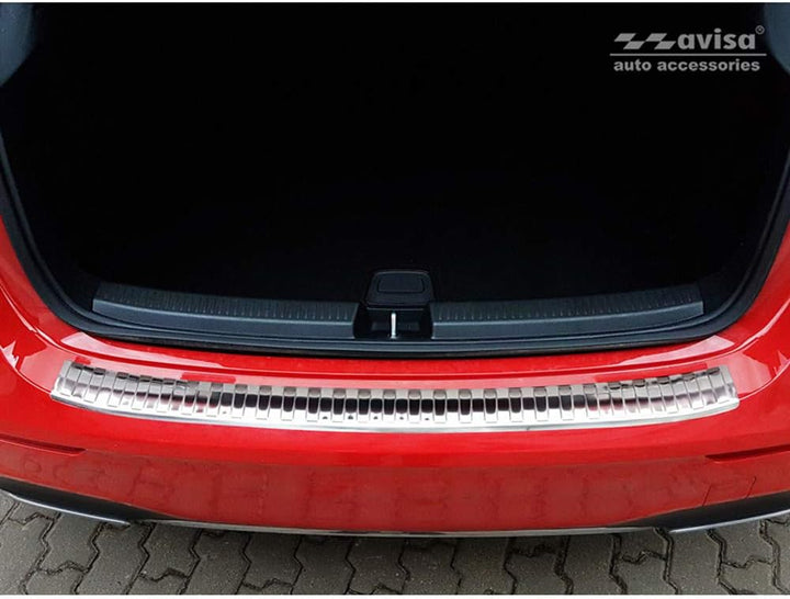 Edelstahl Heckstossstangenschutz kompatibel mit Mercedes A-Klasse W177 HB 2018- inkl. AMG & EQ 'Ribs
