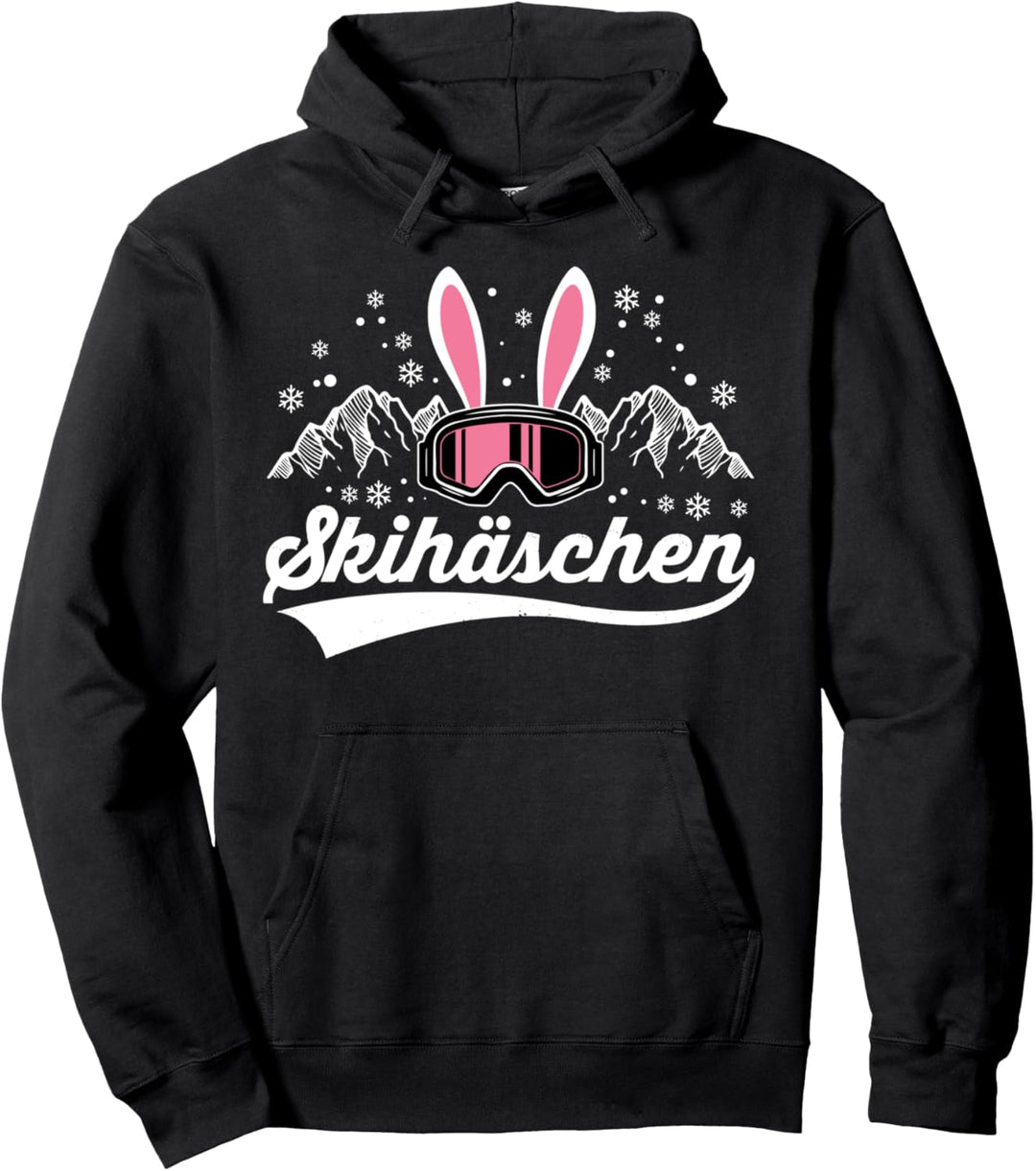 Skihaschen Skihaserl Skibrille Apres Ski Skifahren Skihasen Pullover Hoodie