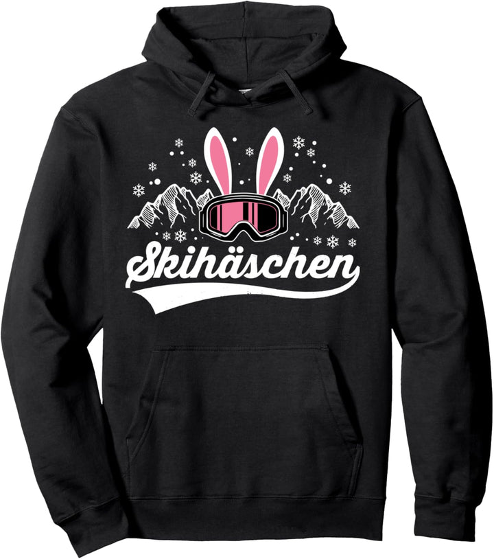 Skihaschen Skihaserl Skibrille Apres Ski Skifahren Skihasen Pullover Hoodie