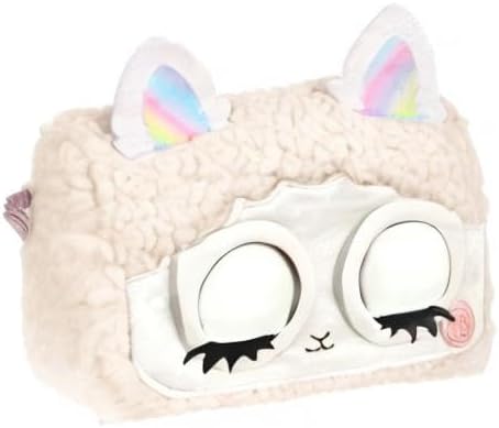 Purse Pets Flauschi Lama Tasche - Wird mit mehr als 30 interaktiven Geräuschen, Augenblinzeln und Mu