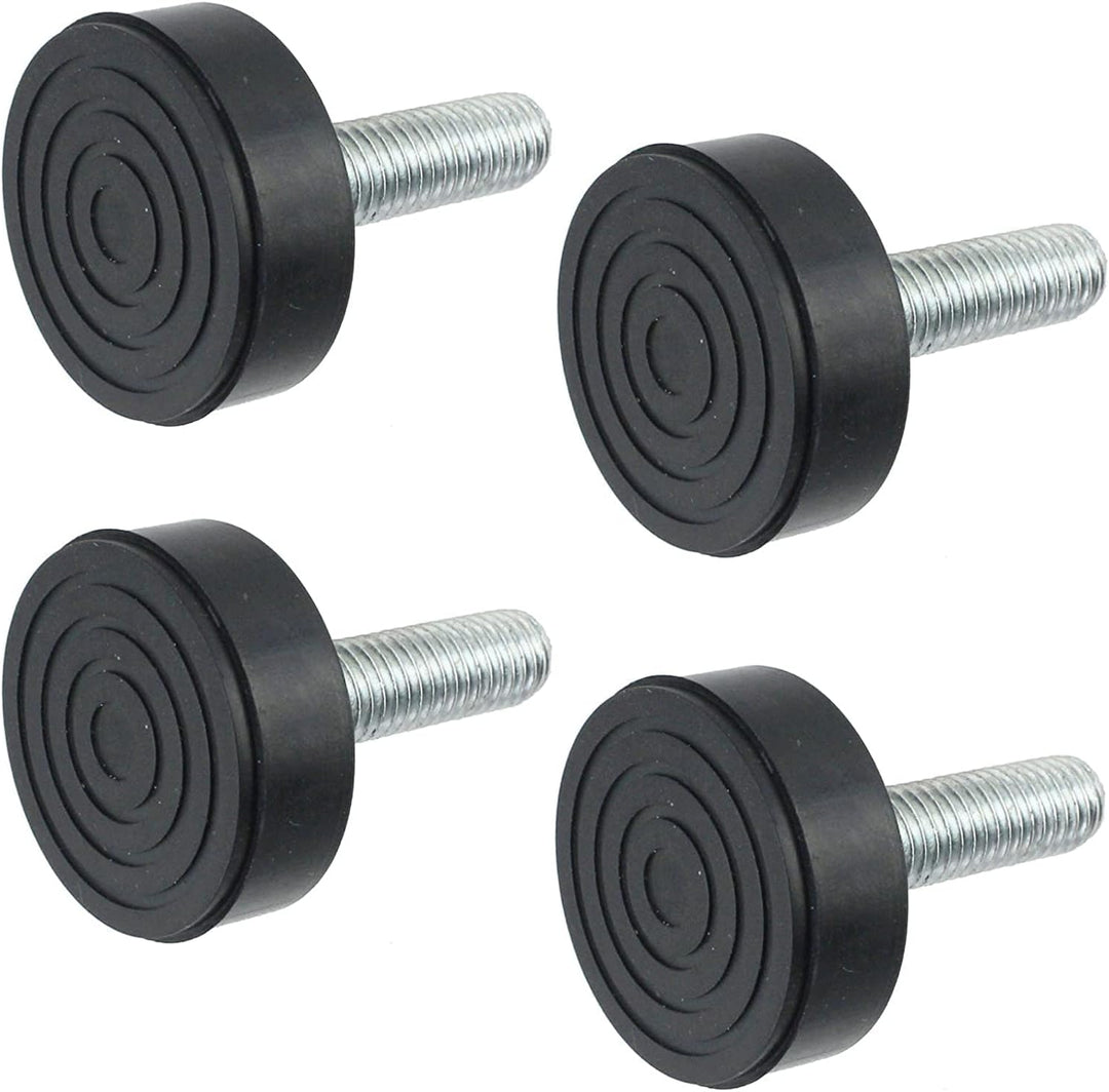 SPARES2GO Universal-Waschmaschinen-Fuss zum Einschrauben, 10 mm Gewinde, 4 Stück