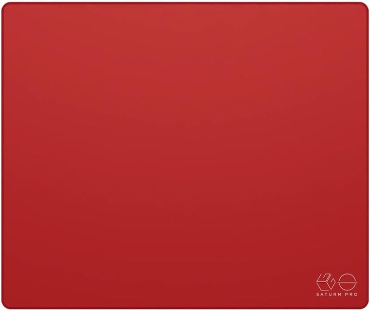 Lethal Gaming Gear Saturn PRO Gaming Mauspad - XL - Firm - Rot Rechteckig Schreibtischunterlage, Mou