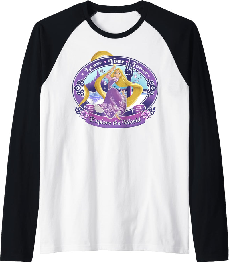 Disney Tangled Explore The World Circle Banner Raglan