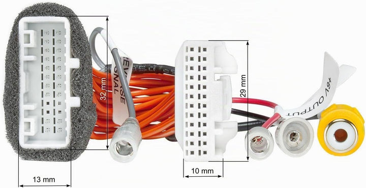 tomzz Audio 7209-001 Adapter Nachrüst Rückfahrkamera an Original Werksgerät kompatibel mit Dacia FIA