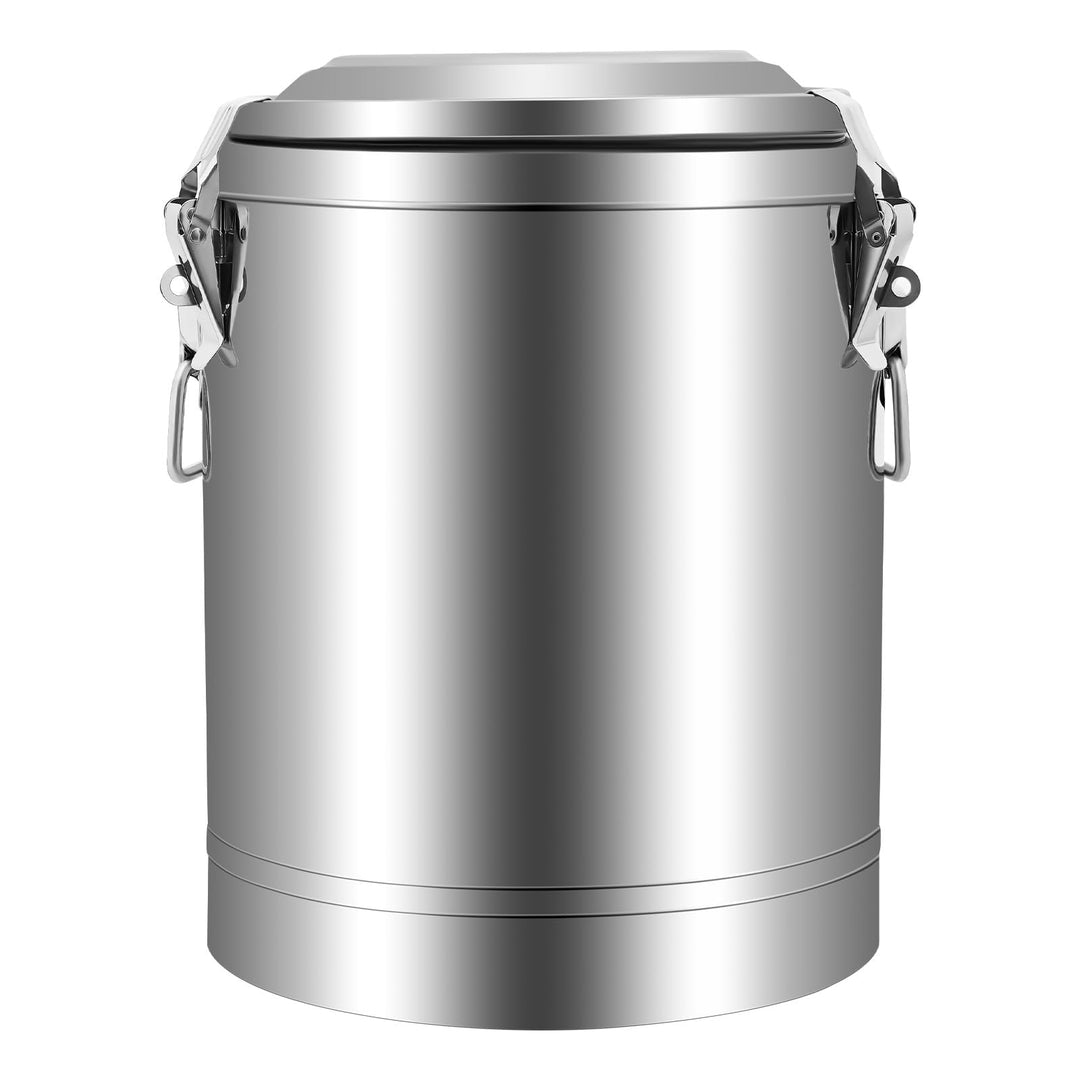 20L/40L Thermobehälter Eimer,Edelstahl Isolierter Eimer Mit Deckel Warmhaltebehälter Thermo-Behälter