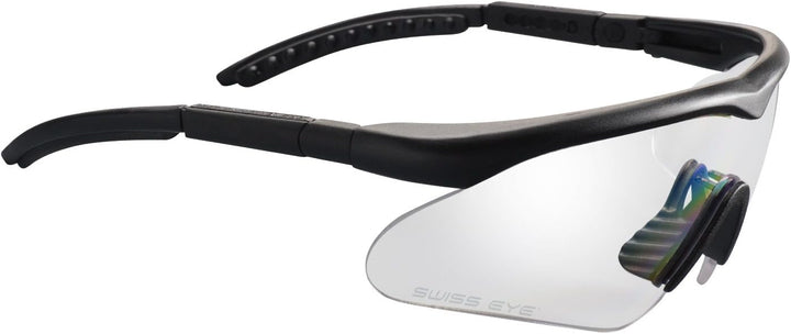 Swiss Eye Raptor Schutzbrille, Fassung -rubber black-, 3 Gläser, mit Antifog/Antiscratch [10161]