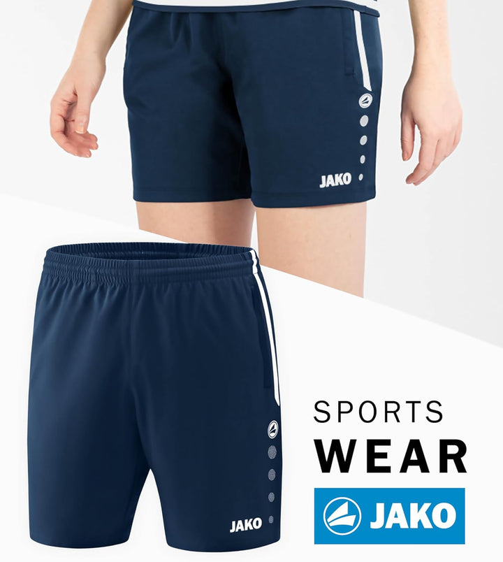 JAKO Sport Shorts Herren Competition 2.0 I Praktische Sporthose Herren kurz mit Elastischem Bund I M