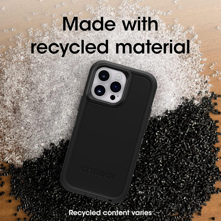 OtterBox Schutzhülle für iPhone 14 Pro (nur) Defender Series XT – schwarz, ohne Bildschirm, robust,