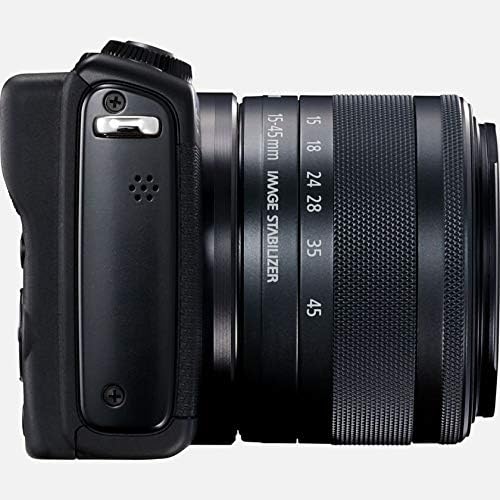 Canon EOS M100 SLR Digitalkamera - mit Objektiv (24,2 MP, Dual Pixel CMOS AF, DIGIC 7, Full-HD, Touc