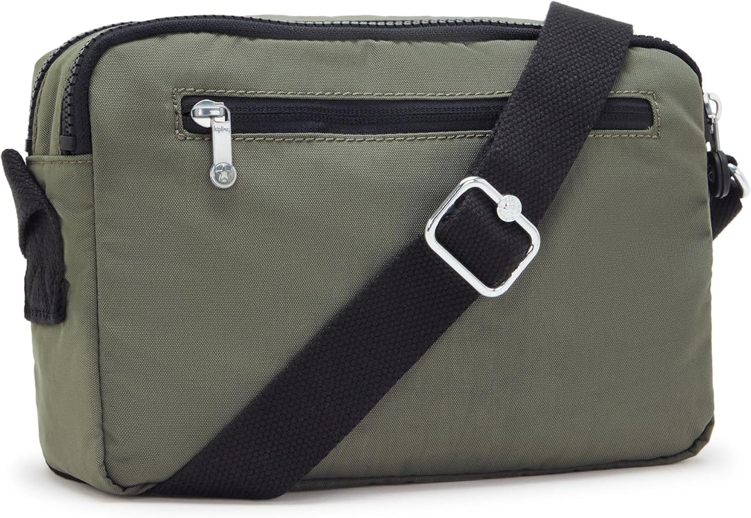 Kipling Damen Abanu M Crossbody, Grün Moss, 24x17x9 cm (B x H T) EU Green Moss, Green Moss